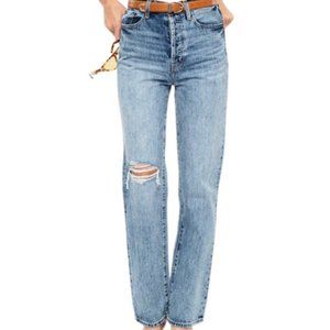 NWT PISTOLA Cassie super high rise straight jeans in play day (sz27)